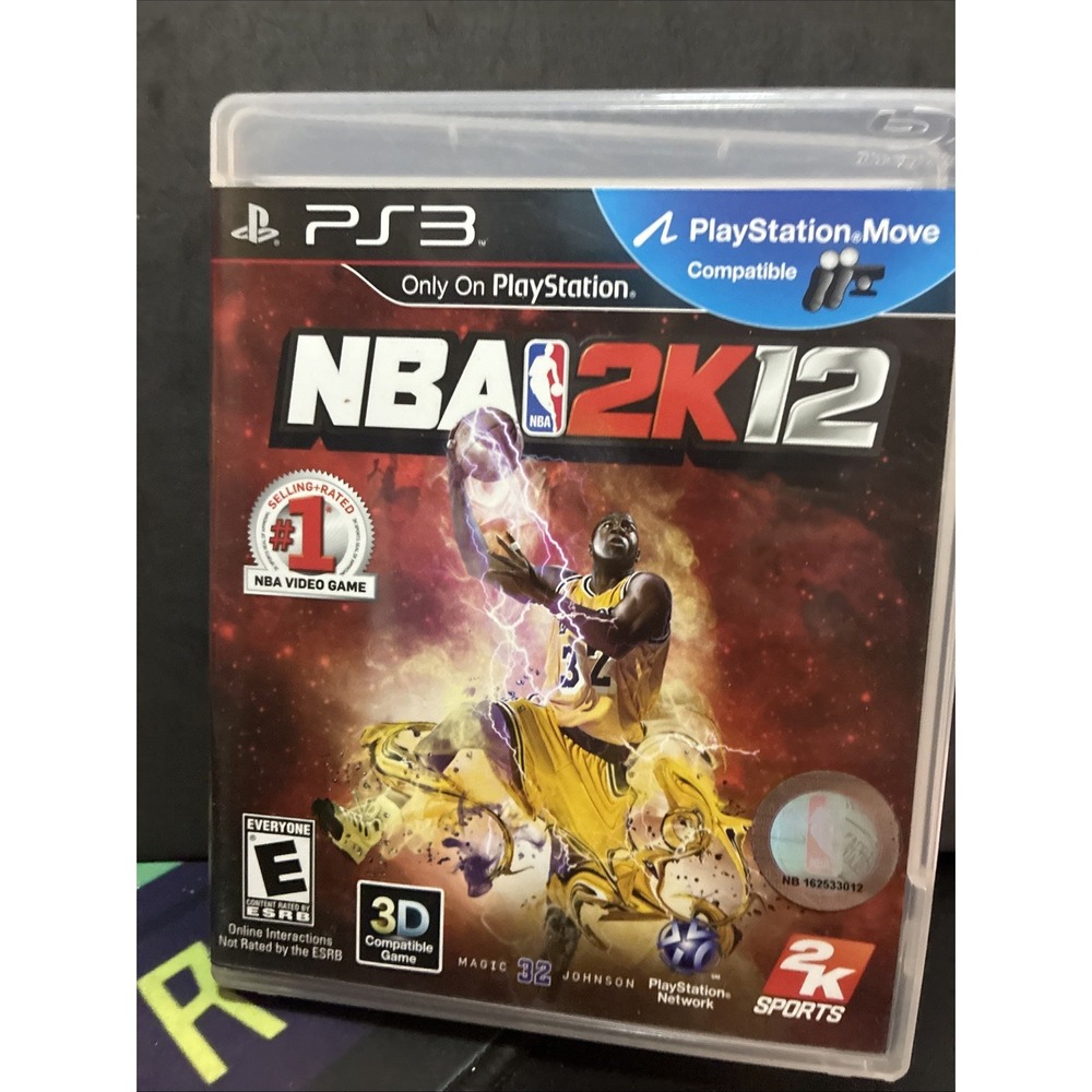 NBA 2K12 (Sony PlayStation 3, 2011) PS3 Magic Cover Complete CIB!